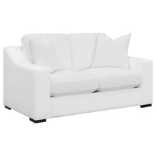 Load image into Gallery viewer, Ashlyn Upholstered Sloped Arms Loveseat White