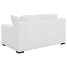 Load image into Gallery viewer, Ashlyn Upholstered Sloped Arms Loveseat White