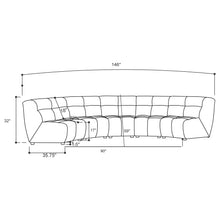 Load image into Gallery viewer, Charlotte Sectional Sofa