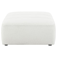 Load image into Gallery viewer, Sunny Upholstered Ottoman Natural