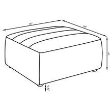 Load image into Gallery viewer, Sunny Ottoman