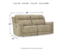 Load image into Gallery viewer, Next-Gen DuraPella Power Reclining Sofa