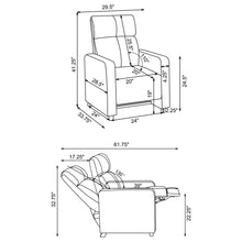 Load image into Gallery viewer, Toohey Push Back Recliner