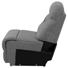Load image into Gallery viewer, Higgins Upholstered Armless Chair Grey