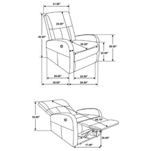 Load image into Gallery viewer, Grant Power Recliner