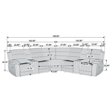 Load image into Gallery viewer, Atkinson Reclining Sectional Sofa