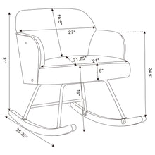 Load image into Gallery viewer, Paige Rocking Chair