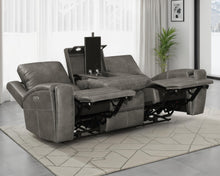 Load image into Gallery viewer, Brickston Triple Power Reclining Sofa