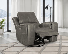 Load image into Gallery viewer, Brickston Triple Power Swivel Glider Recliner