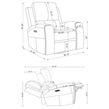 Load image into Gallery viewer, Brickston Triple Power Reclining Sofa Set