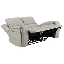 Load image into Gallery viewer, Brickston Triple Power Reclining Loveseat