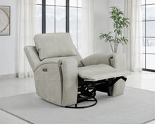 Load image into Gallery viewer, Brickston Triple Power Swivel Glider Recliner