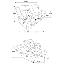 Load image into Gallery viewer, Lawrence Reclining Sofa Set