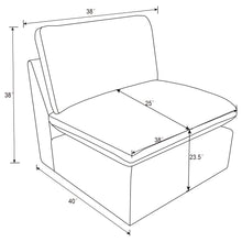 Load image into Gallery viewer, Collins Armless Chair