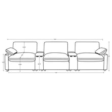 Load image into Gallery viewer, Collins Power Home Theater Seating