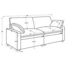 Load image into Gallery viewer, Collins Power Reclining Loveseat