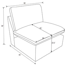 Load image into Gallery viewer, Collins Armless Chair
