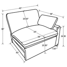 Load image into Gallery viewer, Collins Sectionals White