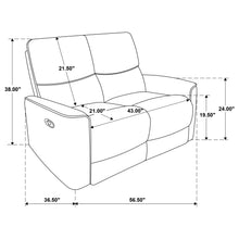Load image into Gallery viewer, Navarro Reclining Loveseat