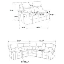 Load image into Gallery viewer, Sycamore Power Reclining Sectional Sofa