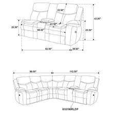 Load image into Gallery viewer, Sycamore Power Reclining Sectional Sofa