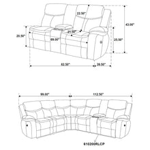 Load image into Gallery viewer, Sycamore Power Reclining Sectional Sofa