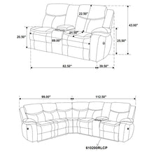 Load image into Gallery viewer, Sycamore Power Reclining Sectional Sofa