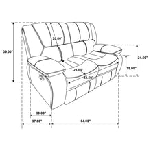 Load image into Gallery viewer, Camila Reclining Sofa Set
