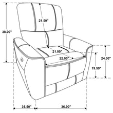 Load image into Gallery viewer, Greenfield Power Recliner