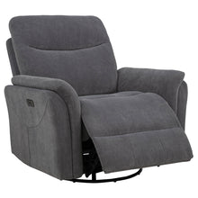 Load image into Gallery viewer, Adler Power Swivel Glider Recliner