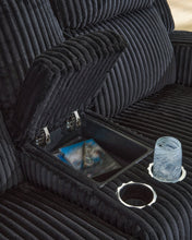 Load image into Gallery viewer, Forest Lake Power Reclining Loveseat with Console