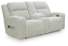 Load image into Gallery viewer, Forest Lake Power Reclining Loveseat with Console
