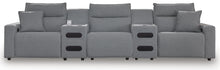 Load image into Gallery viewer, Modmax II Power Reclining Sectional with Audio Consoles