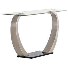 Load image into Gallery viewer, Pruitt Rectangular Sofa Table Satin