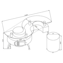 Load image into Gallery viewer, Buckley Coffee Table