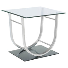 Load image into Gallery viewer, Danville U-shaped End Table Chrome