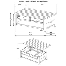 Load image into Gallery viewer, Payne Mobile Lift-Top Coffee Table