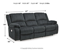 Load image into Gallery viewer, Draycoll Power Reclining Sofa