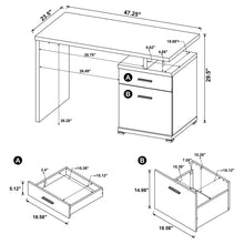 Load image into Gallery viewer, Irving Computer Desk
