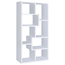 Load image into Gallery viewer, Theo 10-shelf Bookcase White