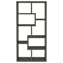 Load image into Gallery viewer, Theo 10-shelf Bookcase Weathered Grey