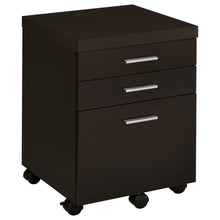 Load image into Gallery viewer, Skylar 3-drawer Mobile File Cabinet Cappuccino
