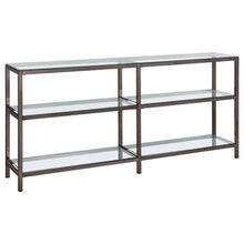 Load image into Gallery viewer, Kate 2-tier Bookcase Black Nickel