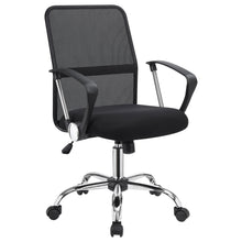 Load image into Gallery viewer, Gerta Office Chair with Mesh Backrest Black and Chrome