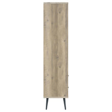 Load image into Gallery viewer, Maeve 3-shelf Engineered Wood Bookcase with Drawers Antique Pine and Grey