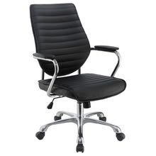 Load image into Gallery viewer, Chase High Back Office Chair Black and Chrome