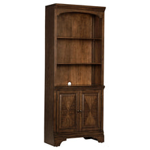 Load image into Gallery viewer, Hartshill Bookcase with Cabinet Burnished Oak
