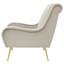 Load image into Gallery viewer, Ricci Upholstered Saddle Arms Accent Chair