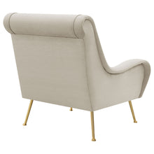 Load image into Gallery viewer, Ricci Upholstered Saddle Arms Accent Chair
