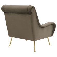 Load image into Gallery viewer, Ricci Upholstered Saddle Arms Accent Chair